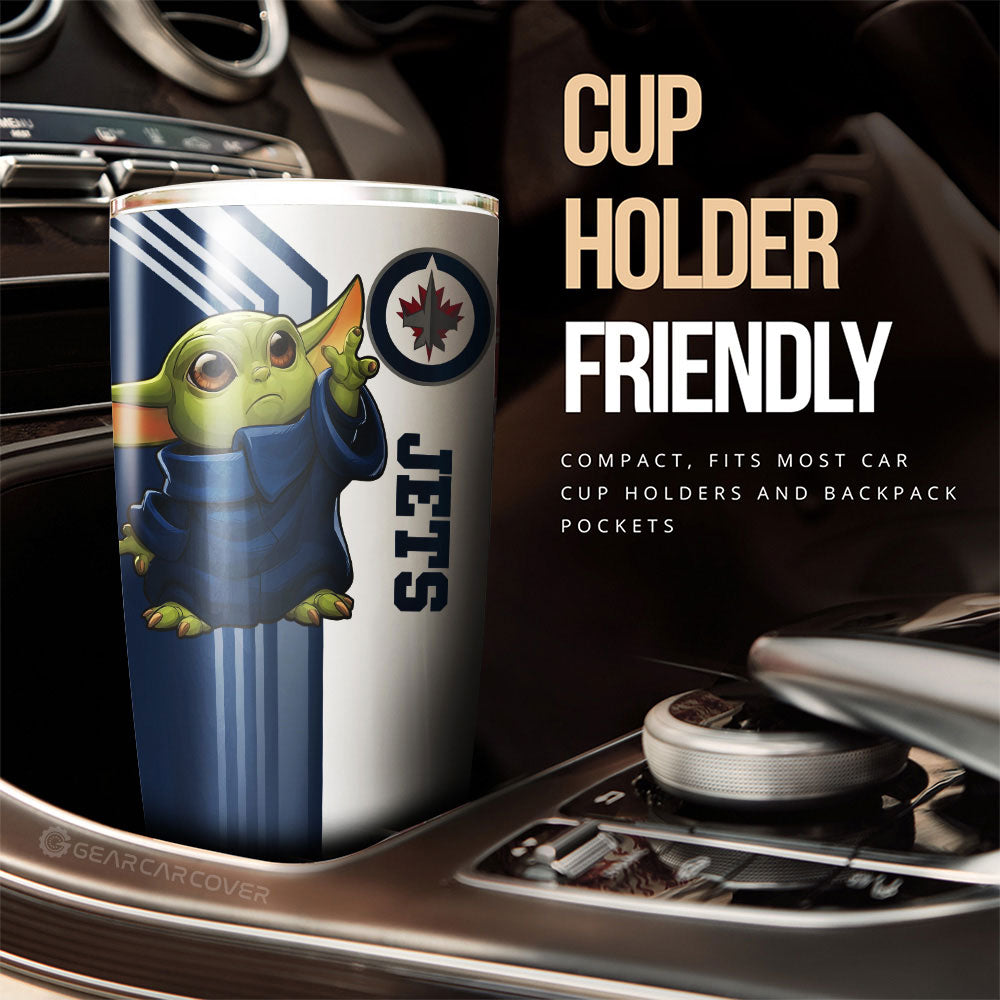 Winnipeg Jets Tumbler Cup Custom Car Accessories - Gearcarcover - 3