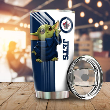 Winnipeg Jets Tumbler Cup Custom Car Accessories - Gearcarcover - 1