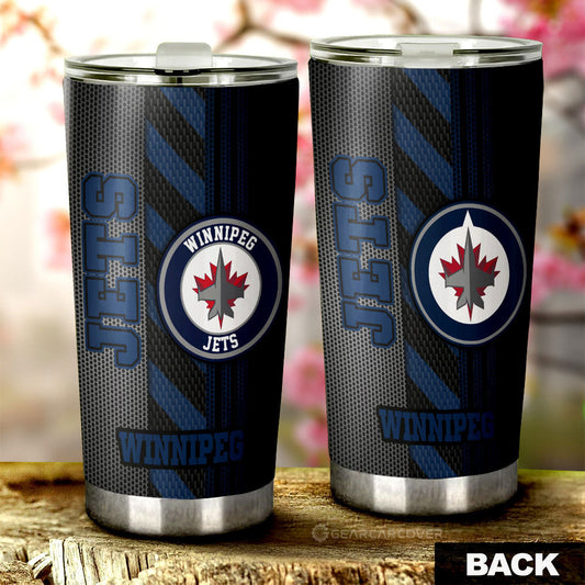 Winnipeg Jets Tumbler Cup Custom Car Accessories - Gearcarcover - 1