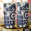Winnipeg Jets Tumbler Cup Custom Ugly Style Car Accessories - Gearcarcover - 2