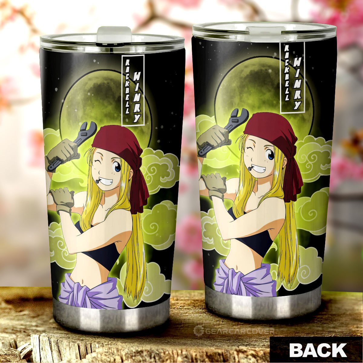 Winry Rockbell Tumbler Cup Custom Car Interior Accessories - Gearcarcover - 3