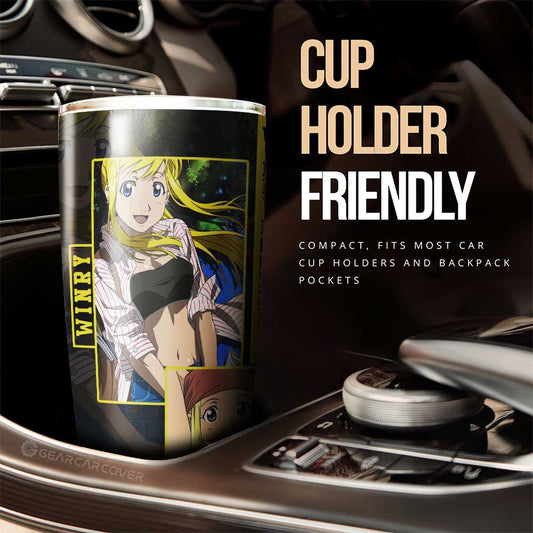 Winry Rockbell Tumbler Cup Custom - Gearcarcover - 2