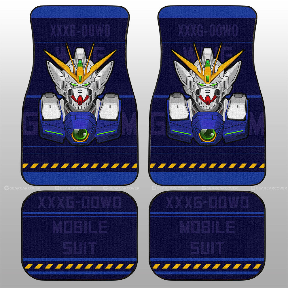 XXXG-00W0 Wing Zero Car Floor Mats Custom Car Accessories - Gearcarcover - 1