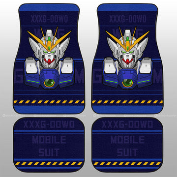 XXXG-00W0 Wing Zero Car Floor Mats Custom Car Accessories - Gearcarcover - 1
