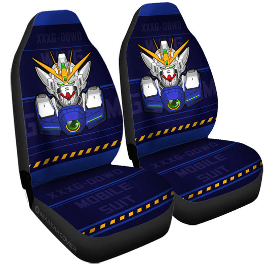 XXXG-00W0 Wing Zero Car Seat Covers Custom Car Accessories - Gearcarcover - 2