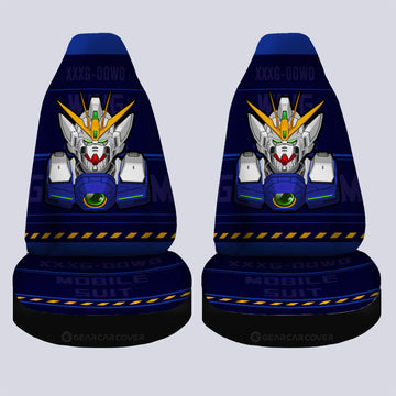 XXXG-00W0 Wing Zero Car Seat Covers Custom Car Accessories - Gearcarcover - 1