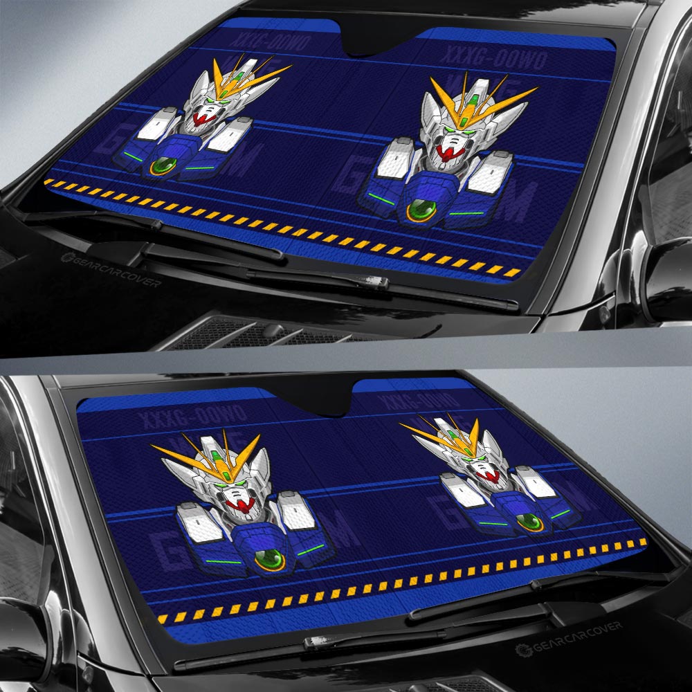 XXXG-00W0 Wing Zero Car Sunshade Custom Car Interior Accessories - Gearcarcover - 3