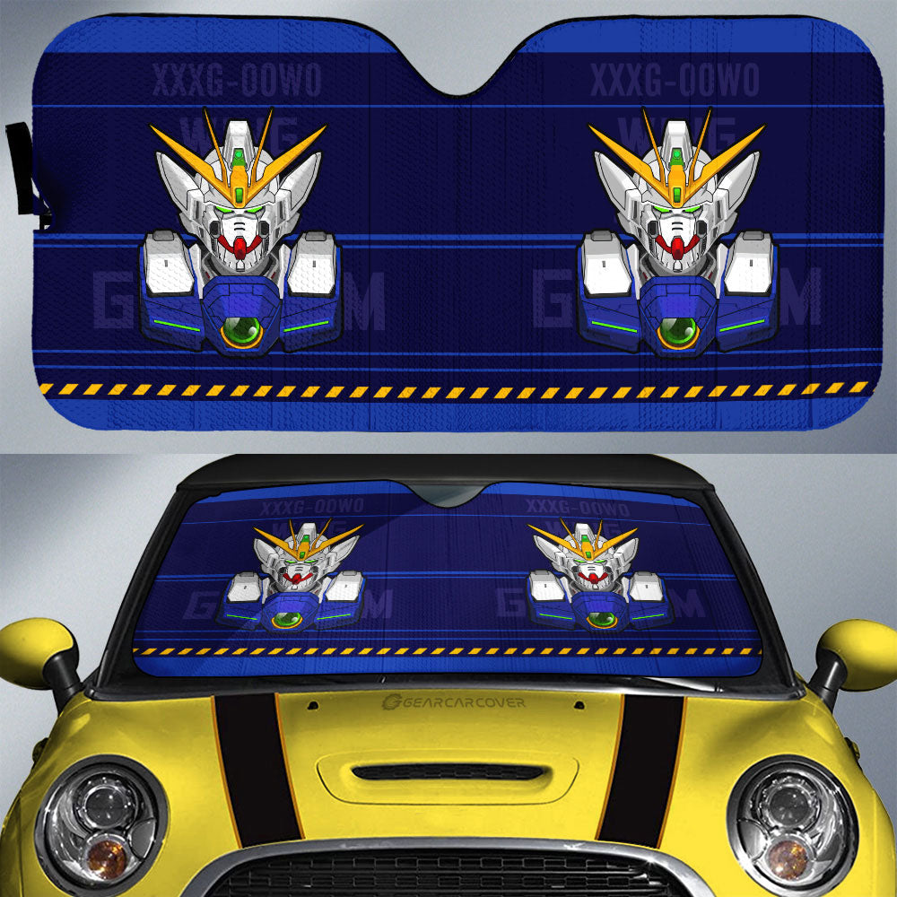 XXXG-00W0 Wing Zero Car Sunshade Custom Car Interior Accessories - Gearcarcover - 1