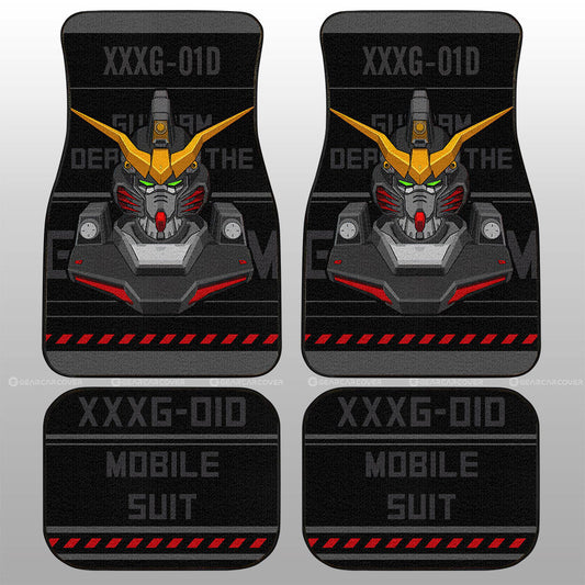 XXXG-01D Deathscythe Car Floor Mats Custom Car Accessories - Gearcarcover - 1