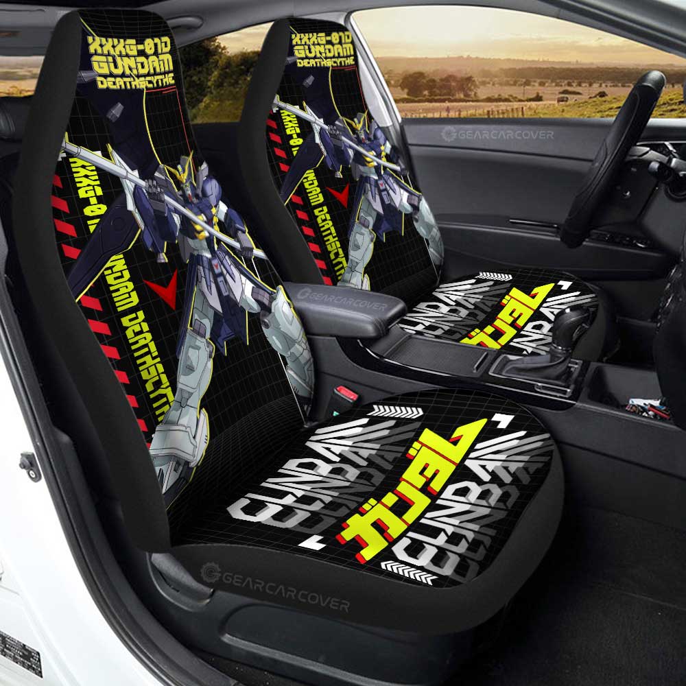 XXXG-01D Deathscythe Car Seat Covers Custom Car Accessories - Gearcarcover - 3