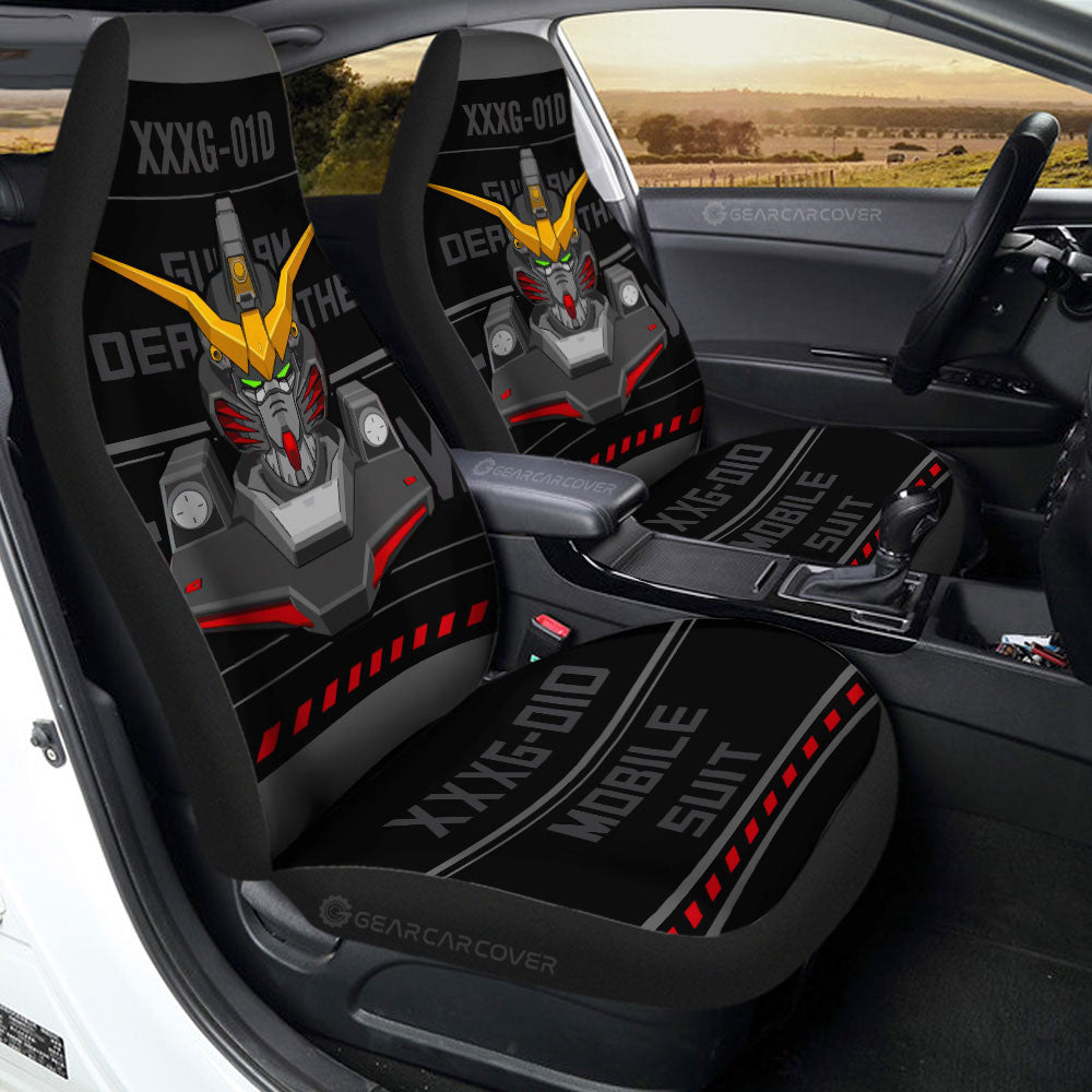 XXXG-01D Deathscythe Car Seat Covers Custom Car Accessories - Gearcarcover - 3