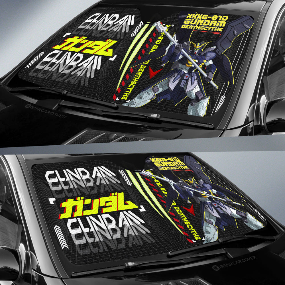 XXXG-01D Gundam Deathscythe Car Sunshade Custom Gundam Anime Car Interior Accessories - Gearcarcover - 3