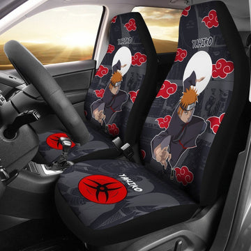 Yahiko Akatsuki Car Seat Covers Custom Anime Car Accessories - Gearcarcover - 1