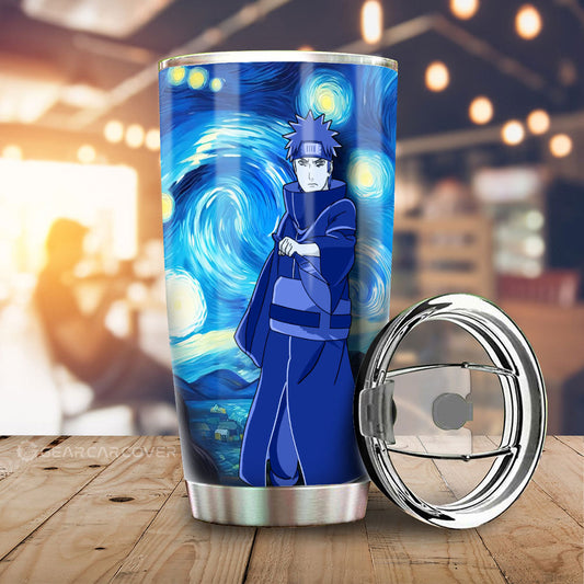 Yahiko Tumbler Cup Custom Starry Night Styles - Gearcarcover - 1