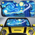 Yakushi Kabuto Car Sunshade Custom Starry Night Styles - Gearcarcover - 1