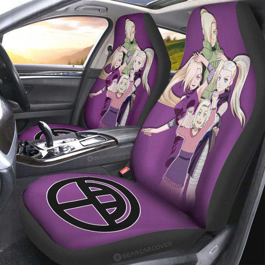 Yamanaka Ino Car Seat Covers Custom Anime Car Accessories - Gearcarcover - 2