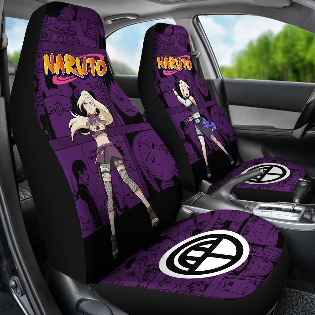 Yamanaka Ino Car Seat Covers Custom Manga Anime Car Accessories - Gearcarcover - 3