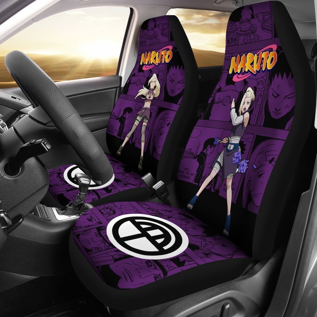 Yamanaka Ino Car Seat Covers Custom Manga Anime Car Accessories - Gearcarcover - 1