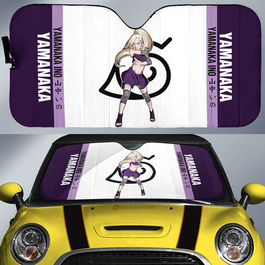 Yamanaka Ino Car Sunshade Custom Anime Car Accessories - Gearcarcover - 1