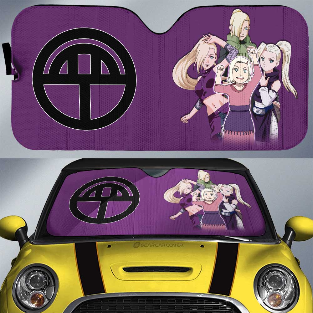 Yamanaka Ino Car Sunshade Custom Anime Car Accessories - Gearcarcover - 1