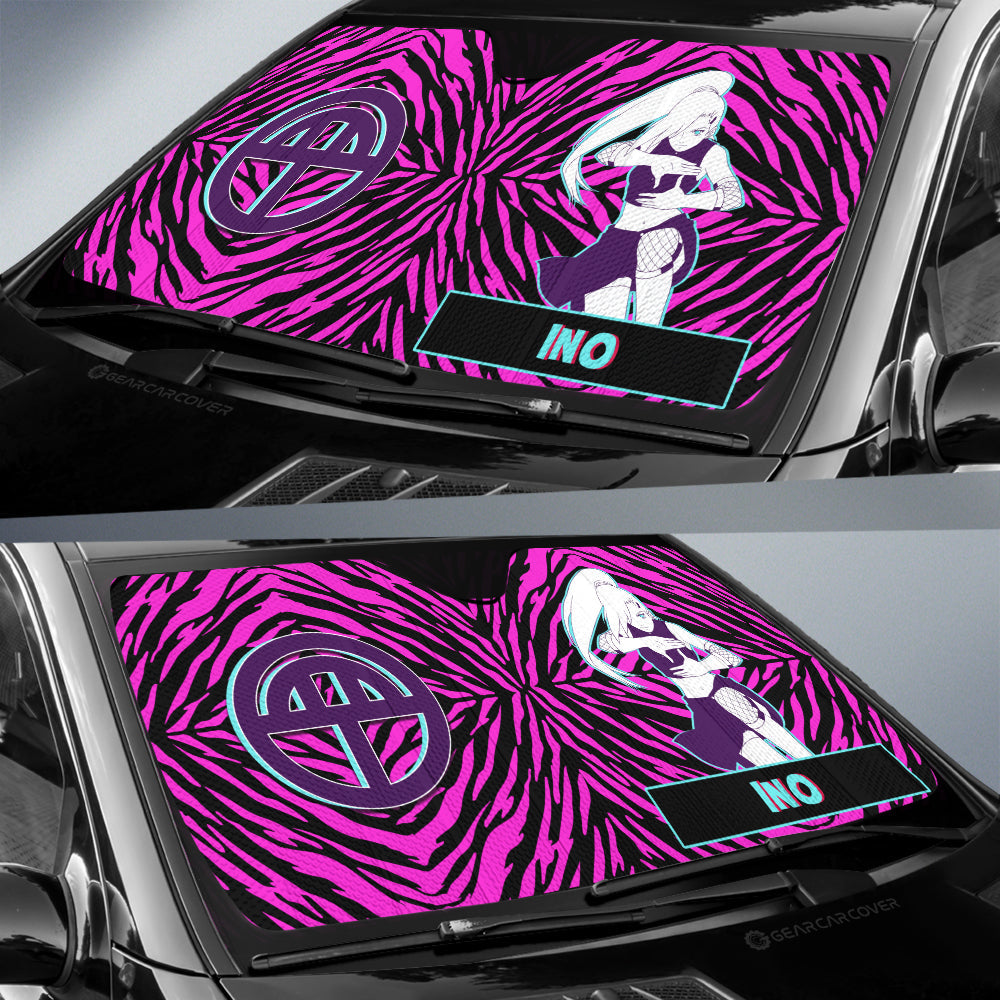 Yamanaka Ino Car Sunshade Custom - Gearcarcover - 3