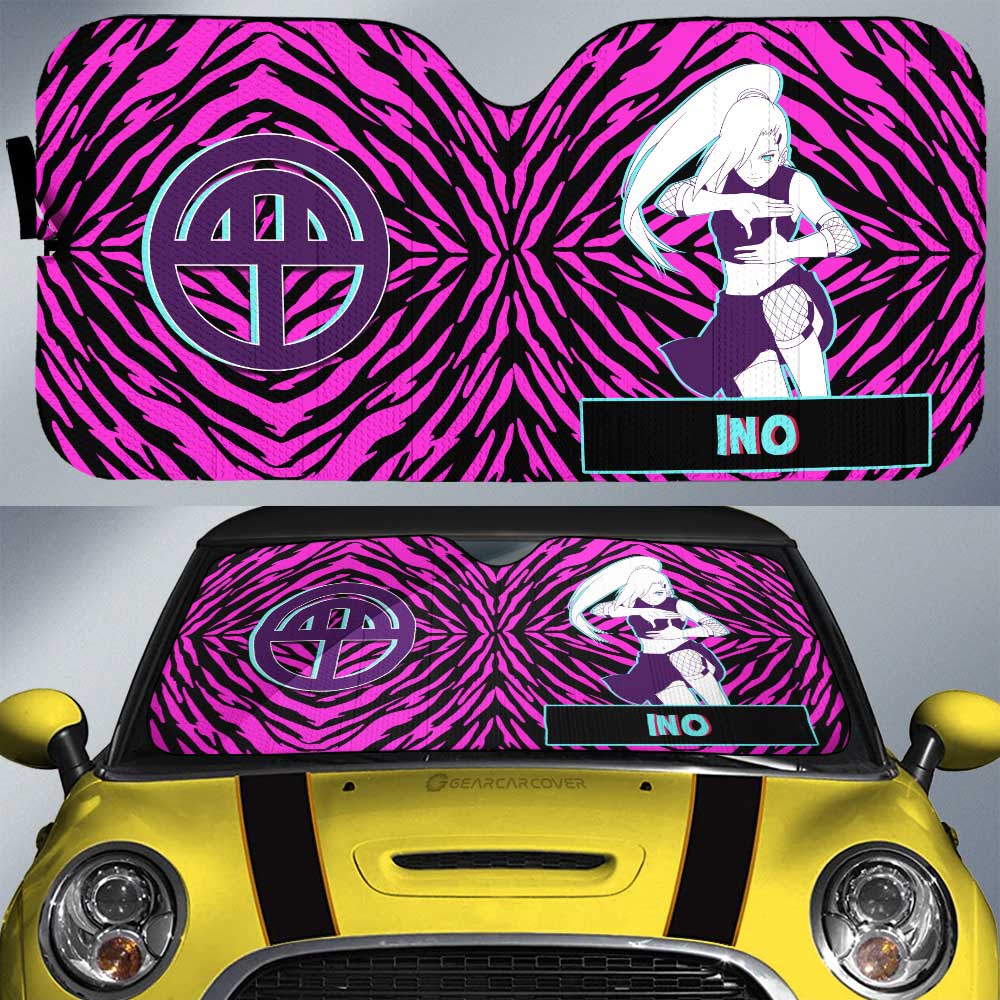 Yamanaka Ino Car Sunshade Custom - Gearcarcover - 1