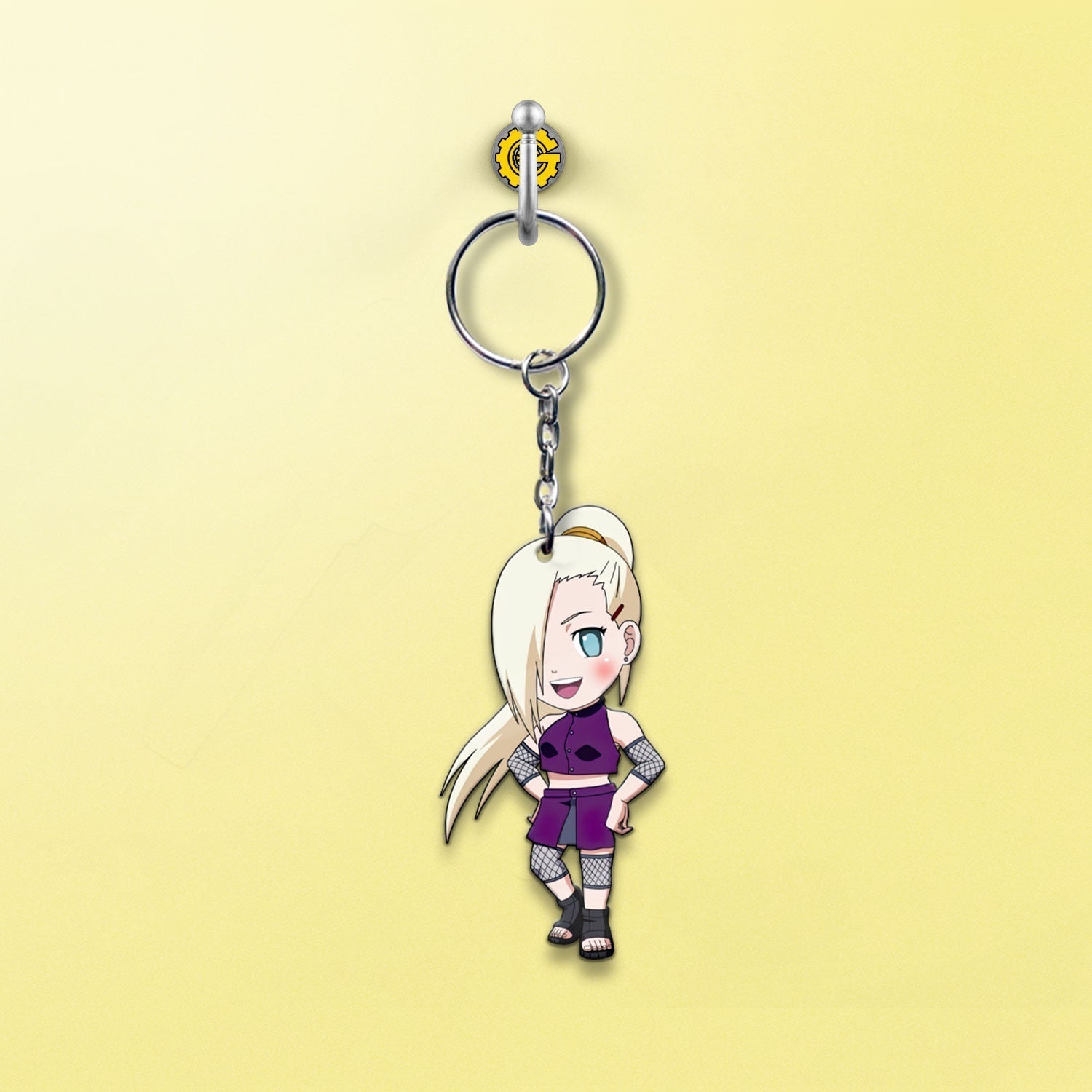 Yamanaka Ino Keychains Custom Anime Car Accessories - Gearcarcover - 2