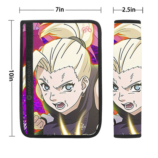 Yamanaka Ino Seat Belt Covers Custom For Anime Fans - Gearcarcover - 1