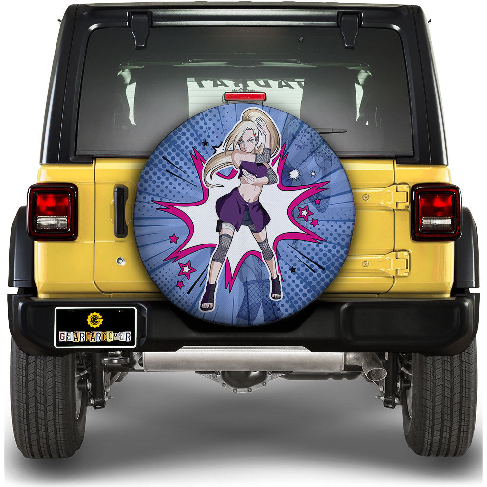 Yamanaka Ino Spare Tire Covers Custom Anime Car Accessories - Gearcarcover - 1