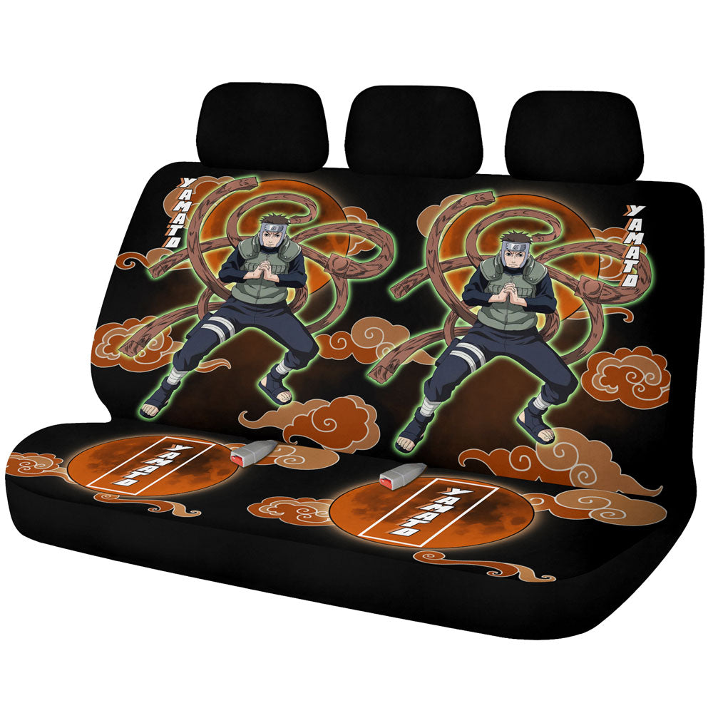 Yamato Car Back Seat Covers Custom Anime Car Accessories - Gearcarcover - 1