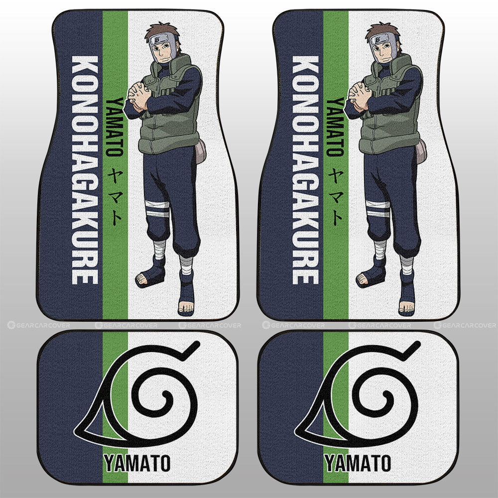Yamato Car Floor Mats Custom Anime Car Accessories - Gearcarcover - 2