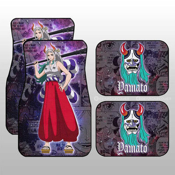 Yamato Car Floor Mats Custom Car Accessories Manga Galaxy Style - Gearcarcover - 1