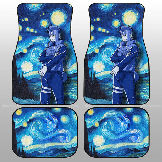 Yamato Car Floor Mats Custom Starry Night Styles - Gearcarcover - 1