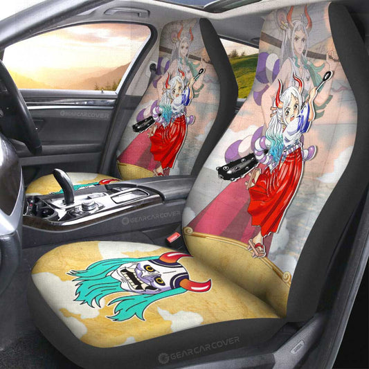 Yamato Car Seat Covers Custom Map Car Accessories For Fans - Gearcarcover - 2