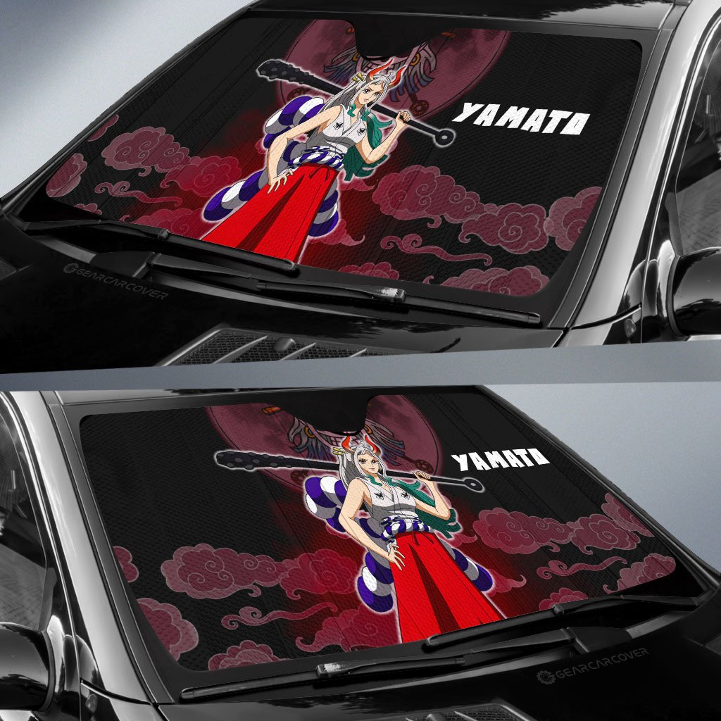 Yamato Car Sunshade Custom For Fans - Gearcarcover - 2