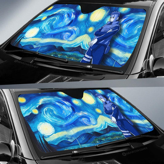 Yamato Car Sunshade Custom Starry Night Styles - Gearcarcover - 2