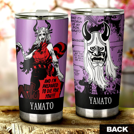 Yamato Tumbler Cup Custom Car Accessories Manga Style - Gearcarcover - 1