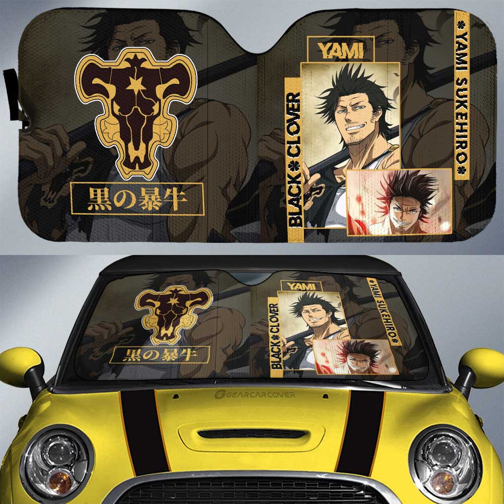 Yami Sukehiro Car Sunshade Custom - Gearcarcover - 1