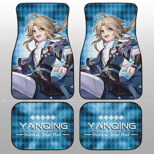 Yanqing Car Floor Mats Custom Honkai Star Rail Car Accessories - Gearcarcover - 1