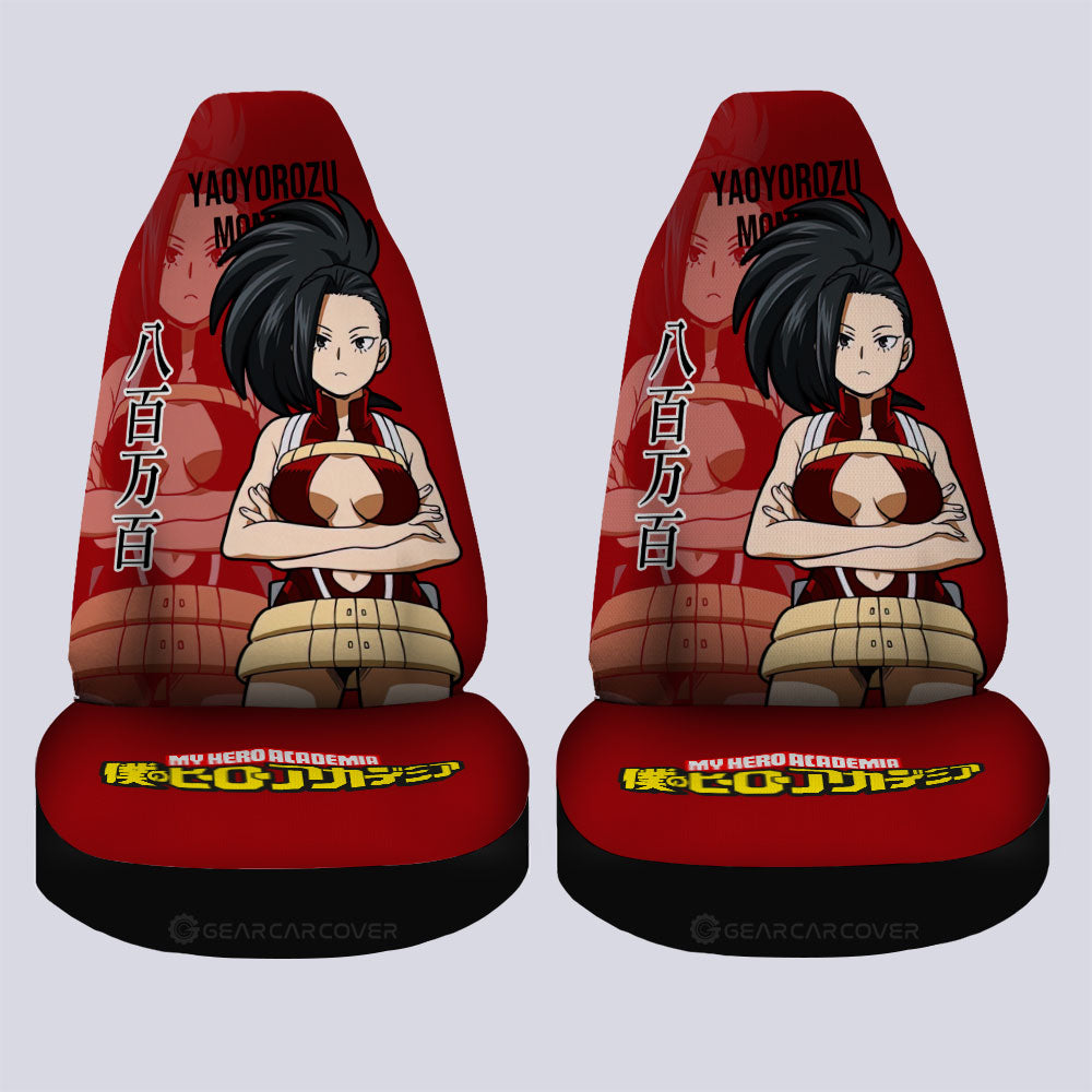 Yaoyorozu Momo Car Seat Covers Custom Car Accessories For Fans - Gearcarcover - 4