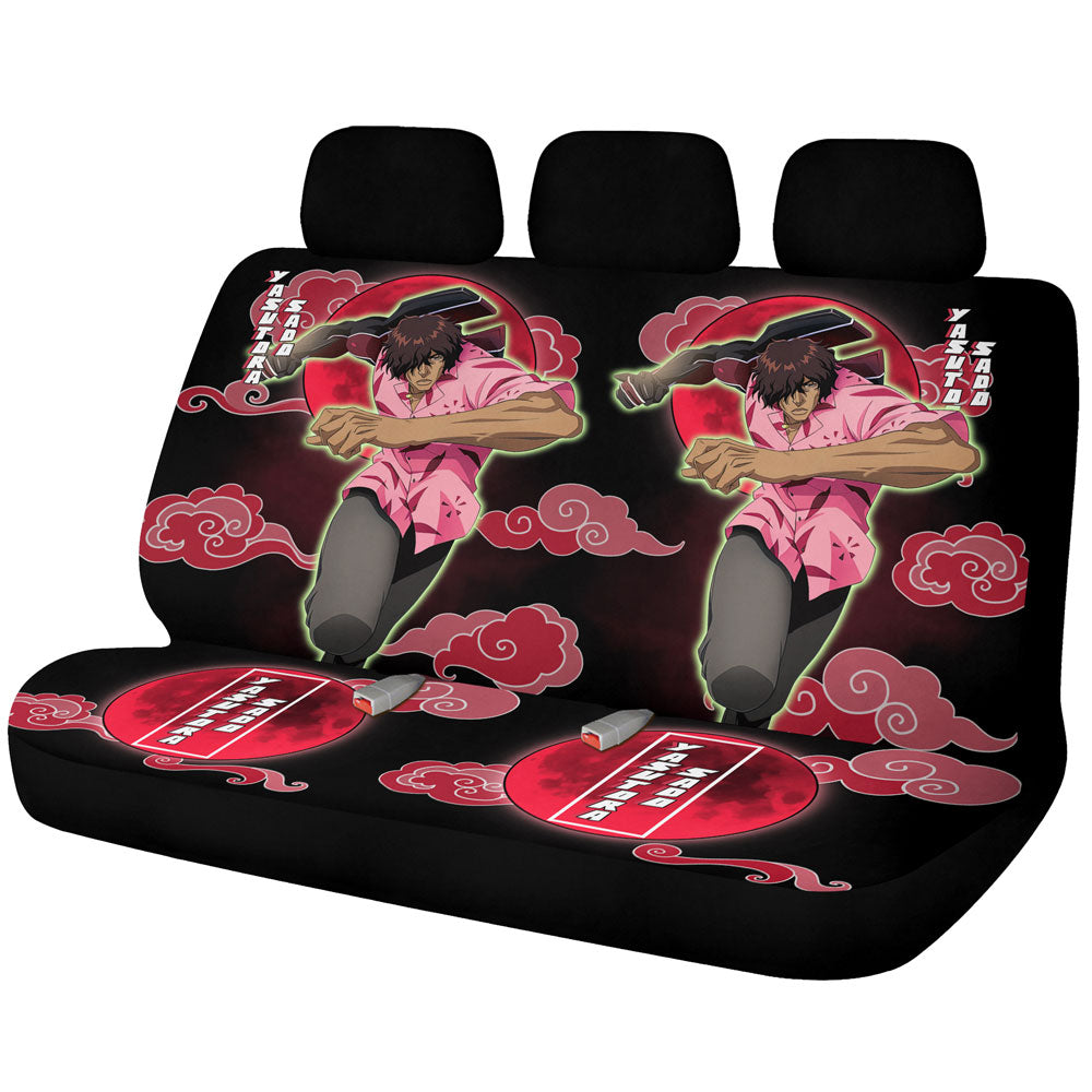 Yasutora Sado Car Back Seat Covers Custom Bleach Car Accessories - Gearcarcover - 1