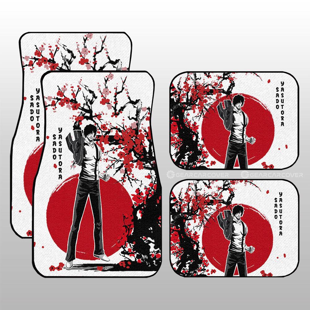 Yasutora Sado Car Floor Mats Custom Japan Style Bleach Car Interior Accessories - Gearcarcover - 1