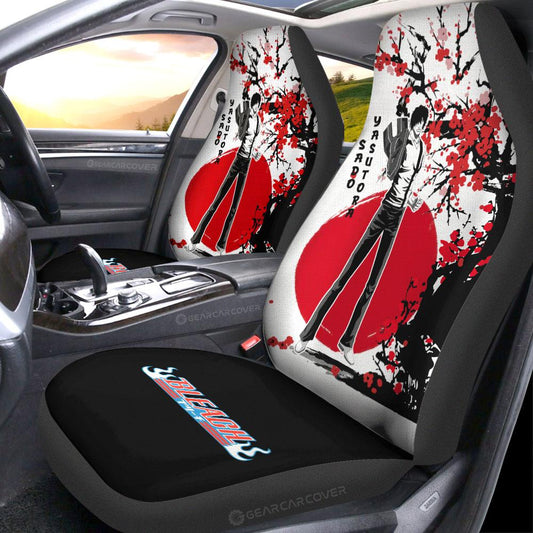 Yasutora Sado Car Seat Covers Custom Japan Style Bleach Car Interior Accessories - Gearcarcover - 2