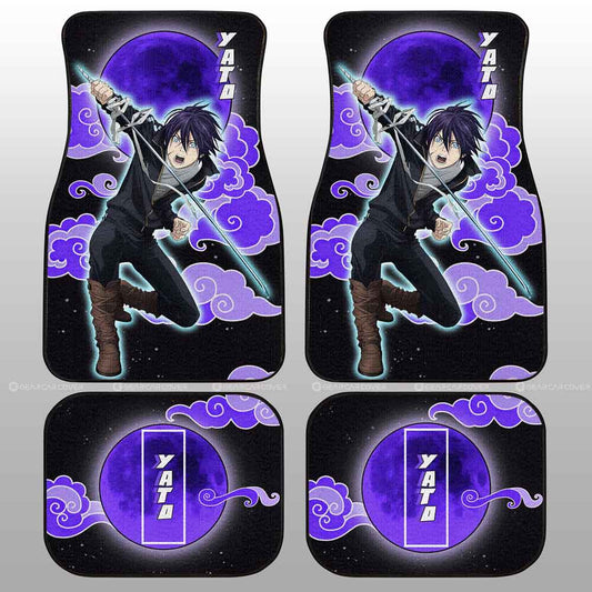 Yato Car Floor Mats Custom Noragami Car Accessories - Gearcarcover - 2