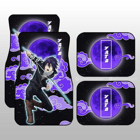 Yato Car Floor Mats Custom Noragami Car Accessories - Gearcarcover - 1