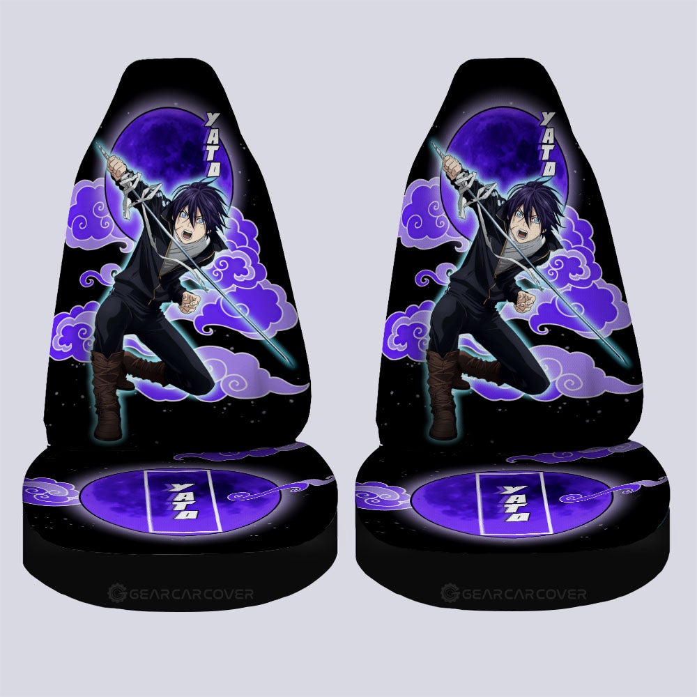 Yato Car Seat Covers Custom Noragami Car Accessories - Gearcarcover - 4