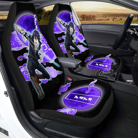 Yato Car Seat Covers Custom Noragami Car Accessories - Gearcarcover - 1