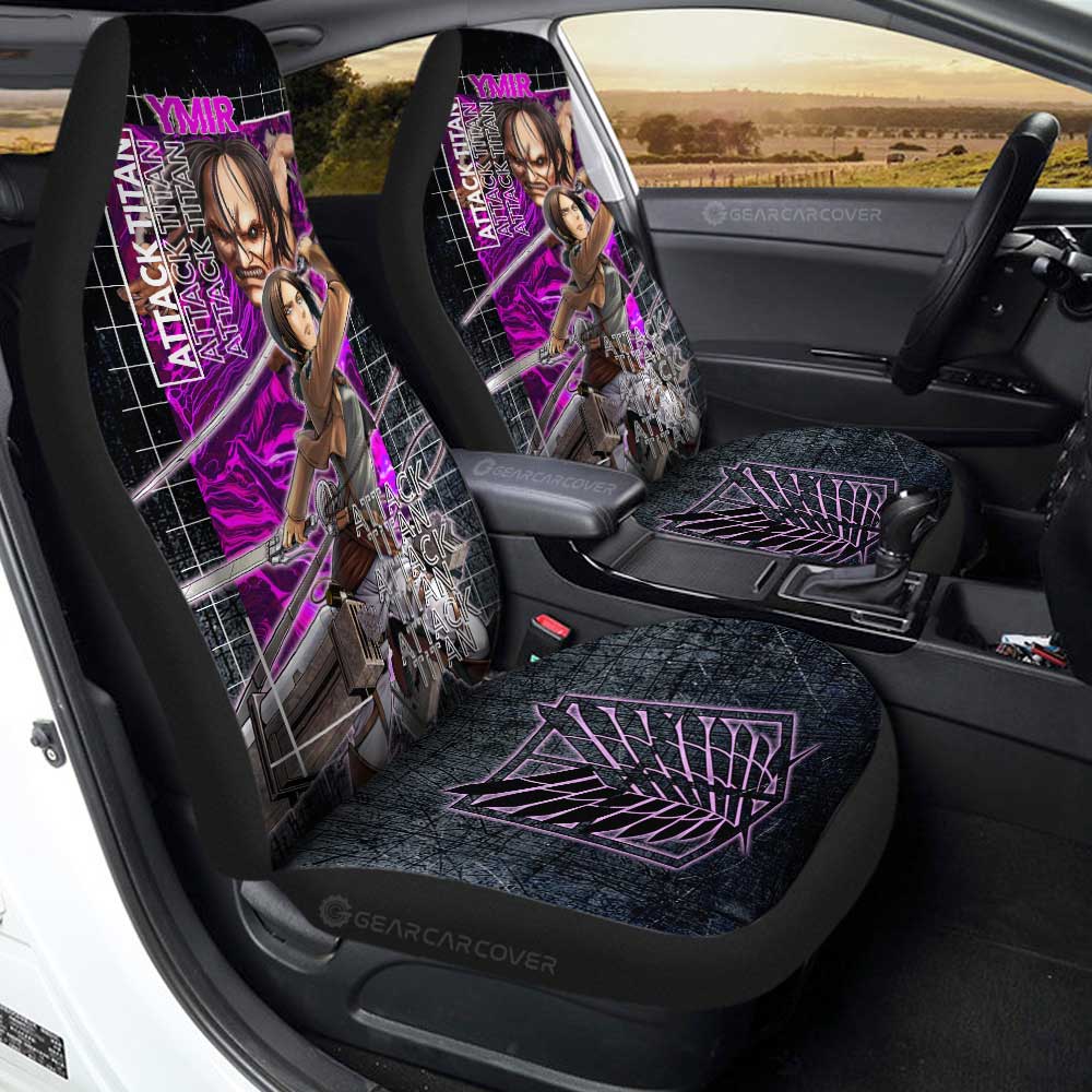 Ymir Car Seat Covers Custom Attack On Titan Car Accessories - Gearcarcover - 2