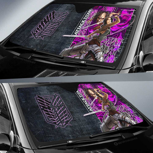 Ymir Car Sunshade Custom Attack On Titan Car Accessories - Gearcarcover - 2