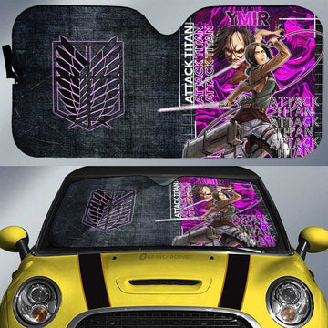 Ymir Car Sunshade Custom Attack On Titan Car Accessories - Gearcarcover - 1